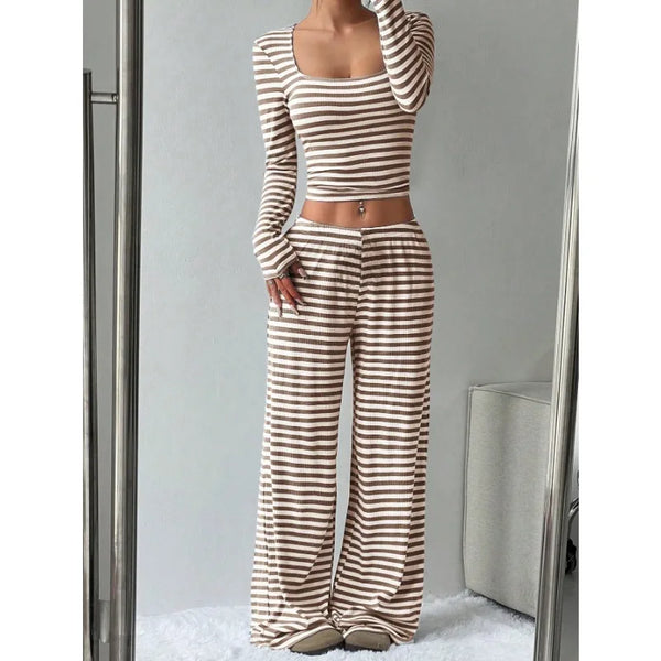 Cozy Striped Comfort Sleep Set